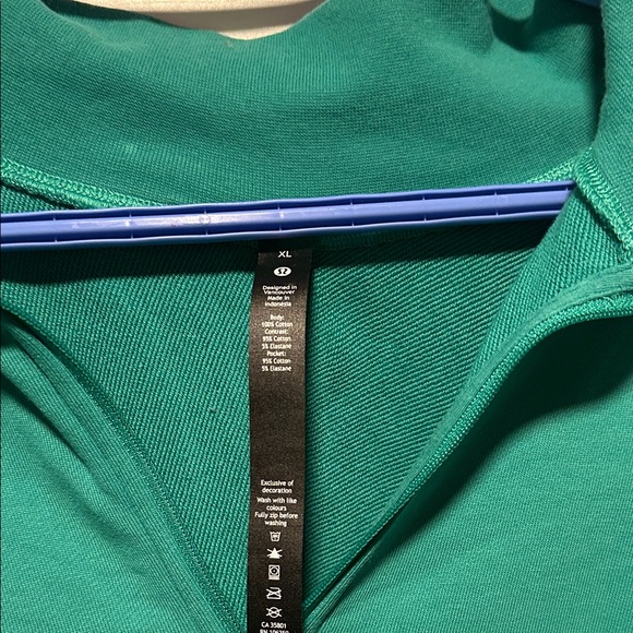 Lululemon French Terry Oversized 1/2 Zip Unisex - Picture 2 of 7